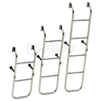 allpa RVS Zwemtrap met vaste spiegelsteun