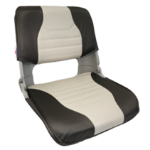 Allpa Klapstoel Skipper deluxe, grijs met bijpassende grijs/antraciete kussenset