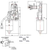 Allpa Ruitenwissermotor (ZD1330C) model 'Echo' - 12V/30W