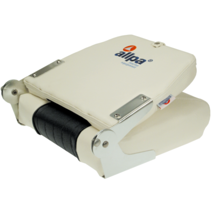 Allpa klapstoel model 'Coach', wit