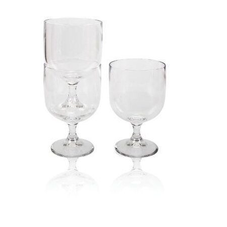 Java tritan 6 wijnglazen (onbreekbaar)