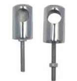 RVS handrailing met draadeinde