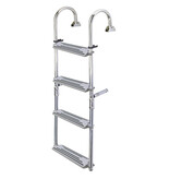 Zwemtrap klapbaar / RVS