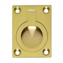 Gepolijst messing luikring