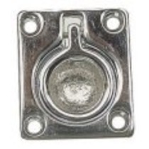 Verchroomd messing luikring