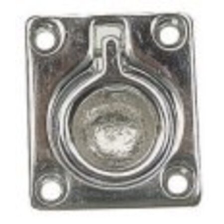 Luikring messing verchroomd