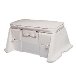 Bank/kist voor rubberboten en dinghy's