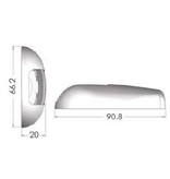 LED Navigatieverlichting Sea Dog / RVS - Wandmontage