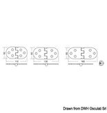 Scharnier / RVS A4-AISI316