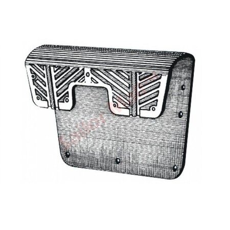 Spiegelbeschermplaat