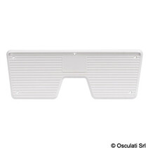 Spiegelplaat 230x85 mm wit