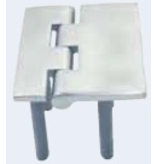 Scharnier met schroefdraad - gegoten / A4-AISI316