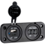 Digital recess voltmeter + double USB A-C