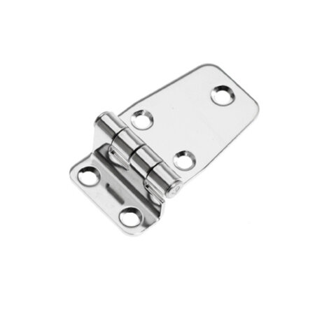 Roca staartscharnier hoek RVS 66 x 37 mm