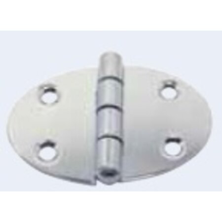 Scharnier / RVS - 51x35mm