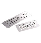 Ventilatierooster - Rechthoekig / RVS
