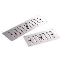 Ventilatierooster - Rechthoekig / RVS