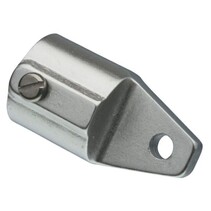 Biminitop eindstuk Aluminium