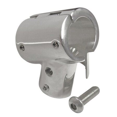 RVS Relingbeslag Scharnierend T-stuk 60graden