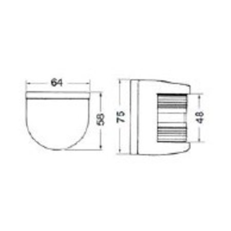 Navigatieverlichting voor schepen tot 12meter