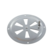 RVS Ventilatierooster rond afsluitbaar 125mm