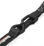 Speedstrap 25 mm Heavy Duty KIT, Ratchet Tie-down, s-haken en lus, 450 cm, zwart