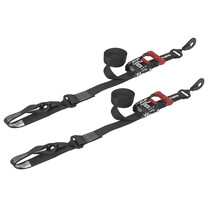 Speedstrap 38 mm Ratchet Tie-down, haak en lus, 300 cm, zwart, 2 st.