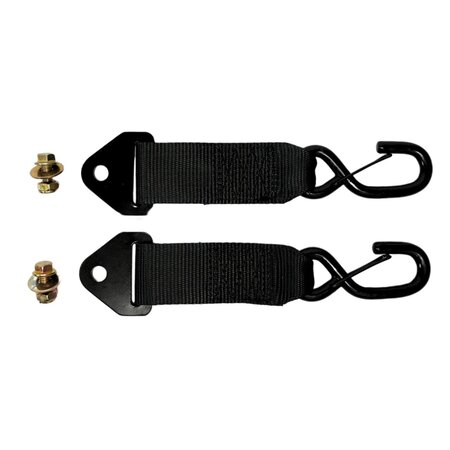 Speedstrap S-Hook adapters tbv autom. oprolbare spanbanden, 2 st.