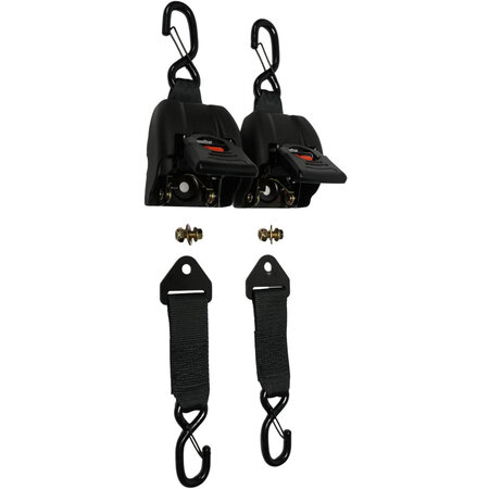 Speedstrap S-Hook adapters tbv autom. oprolbare spanbanden, 2 st.