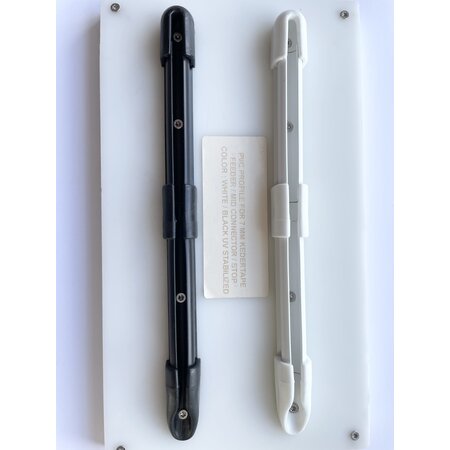 Kunststof Kederprofiel – Single Kedertrack | PVC Peesprofiel +/-1,25m