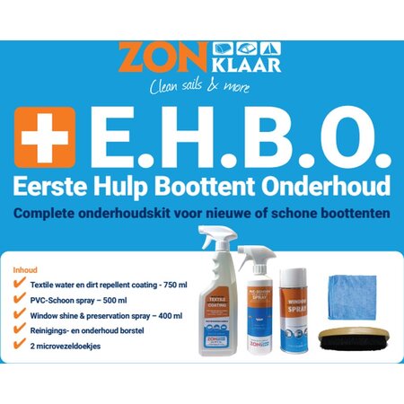 EHBO Set van Zonklaar | Compleet en Compact Eerste Hulp Pakket voor Canvas