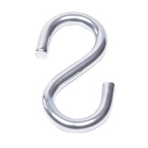 S-Haken, symmetrisch 6x48mm