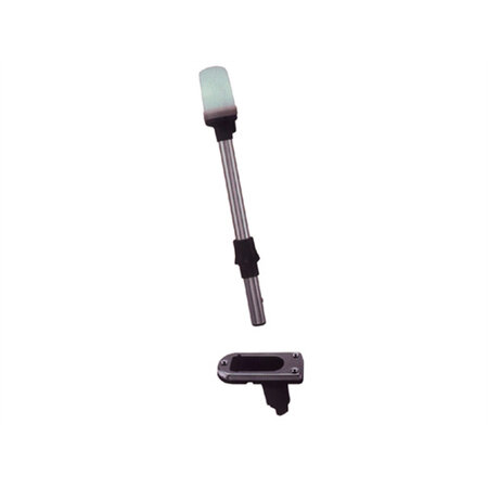 Perko Perko Toplicht-Insteekmast 12v/ 103cm. Frosted lens