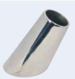 Relingvoet 60 graden RVS