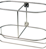 RVS Fenderhouder voor 2 fenders