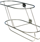 RVS Fenderhouder voor 2 fenders
