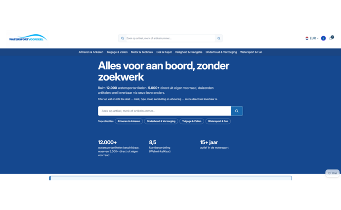We werken aan een betere service en snellere verwerking!
