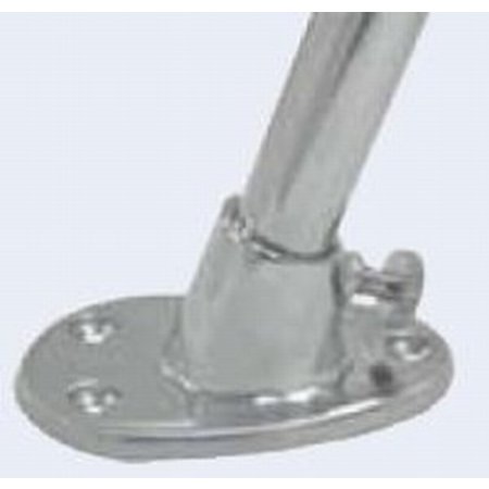 Vlaggenstokhouder voor 19mm stok / RVS