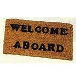 Dekmat van kokos "Welcome on Board"