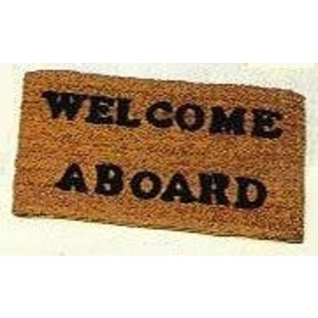 Dekmat van kokos "Welcome on Board"