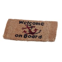 Dekmat van kokos "Welcome on Board"