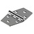 RVS Vlakscharnier - 95x60mm