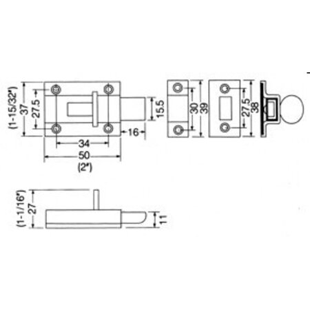 Schuifsluiting / RVS