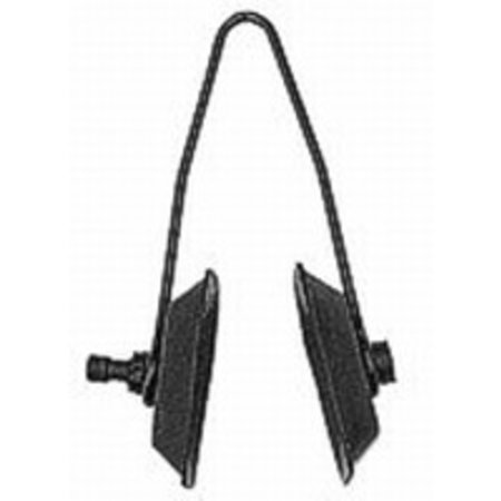 Doorspoelklem - vierkant