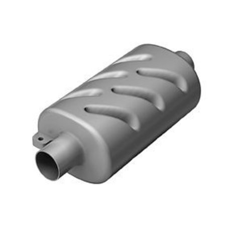 Kunststof uitlaatdemper