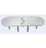 Scharnier met schroefdraad - gegoten / A4-AISI 316