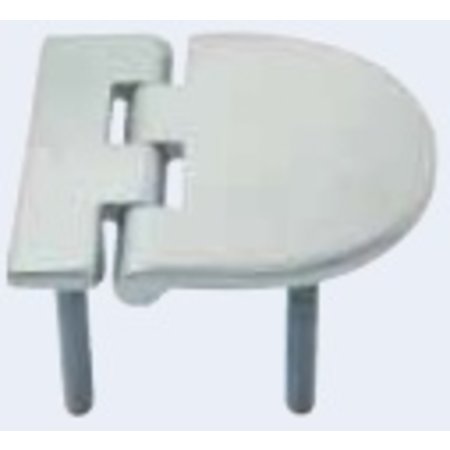 Scharnier met schroefdraad - gegoten / A4-AISI316