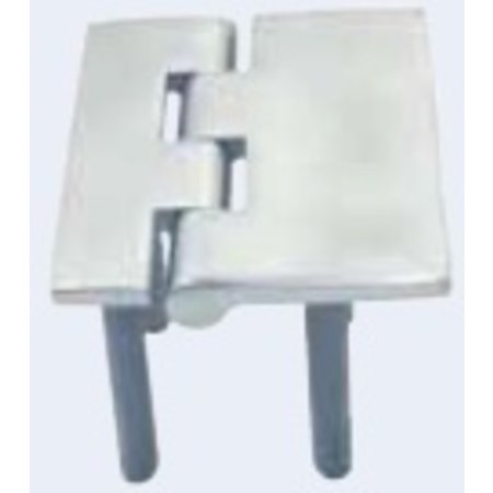 Scharnier met schroefdraad - gegoten / A4-AISI316