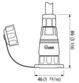 Dek connector waterdicht