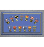 Deurmat Welcome Aboard - 40x68cm